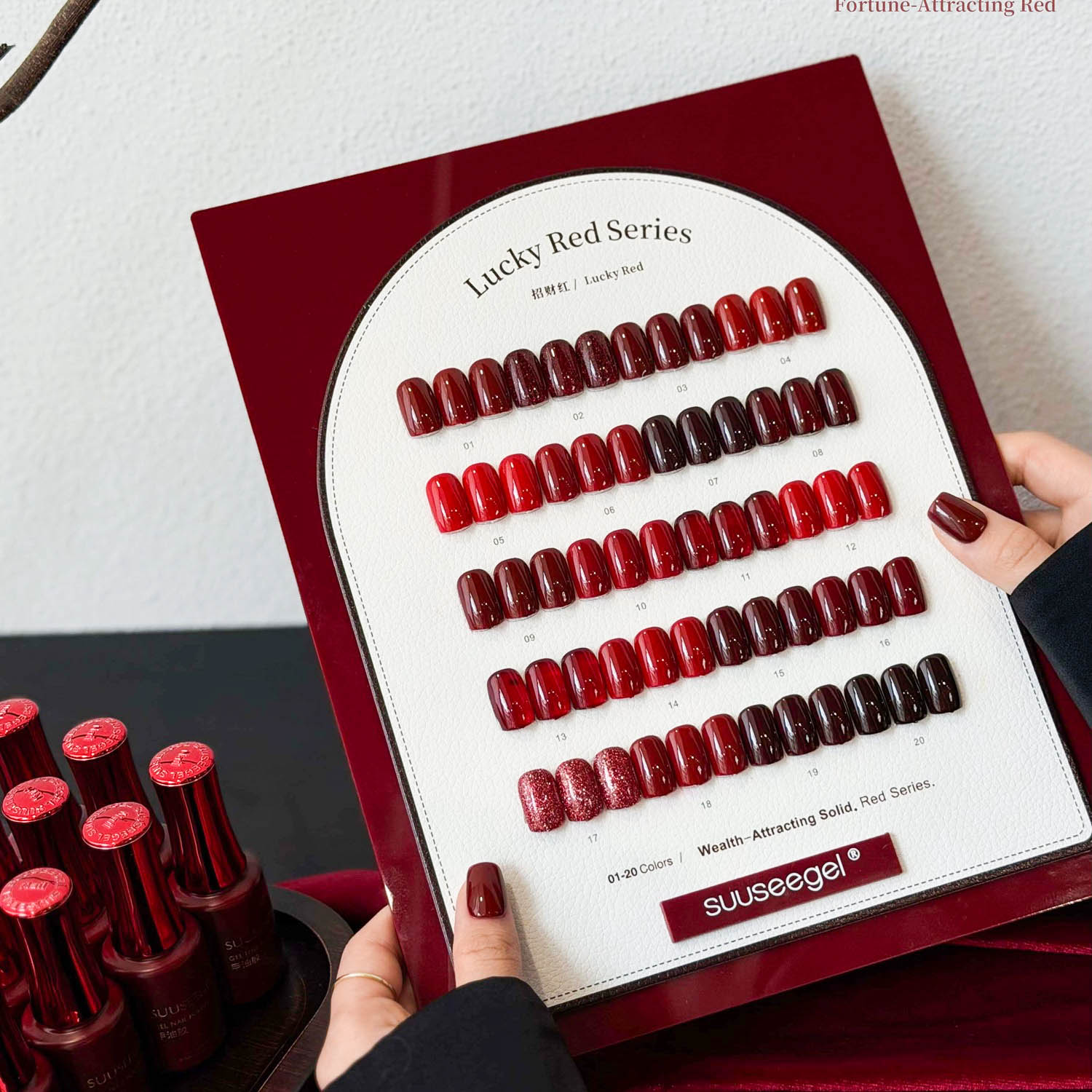 طلاء أظافر جل VVSFSSIR بـ 20 ل - مراجعة Nail Art Red Wine وسعره