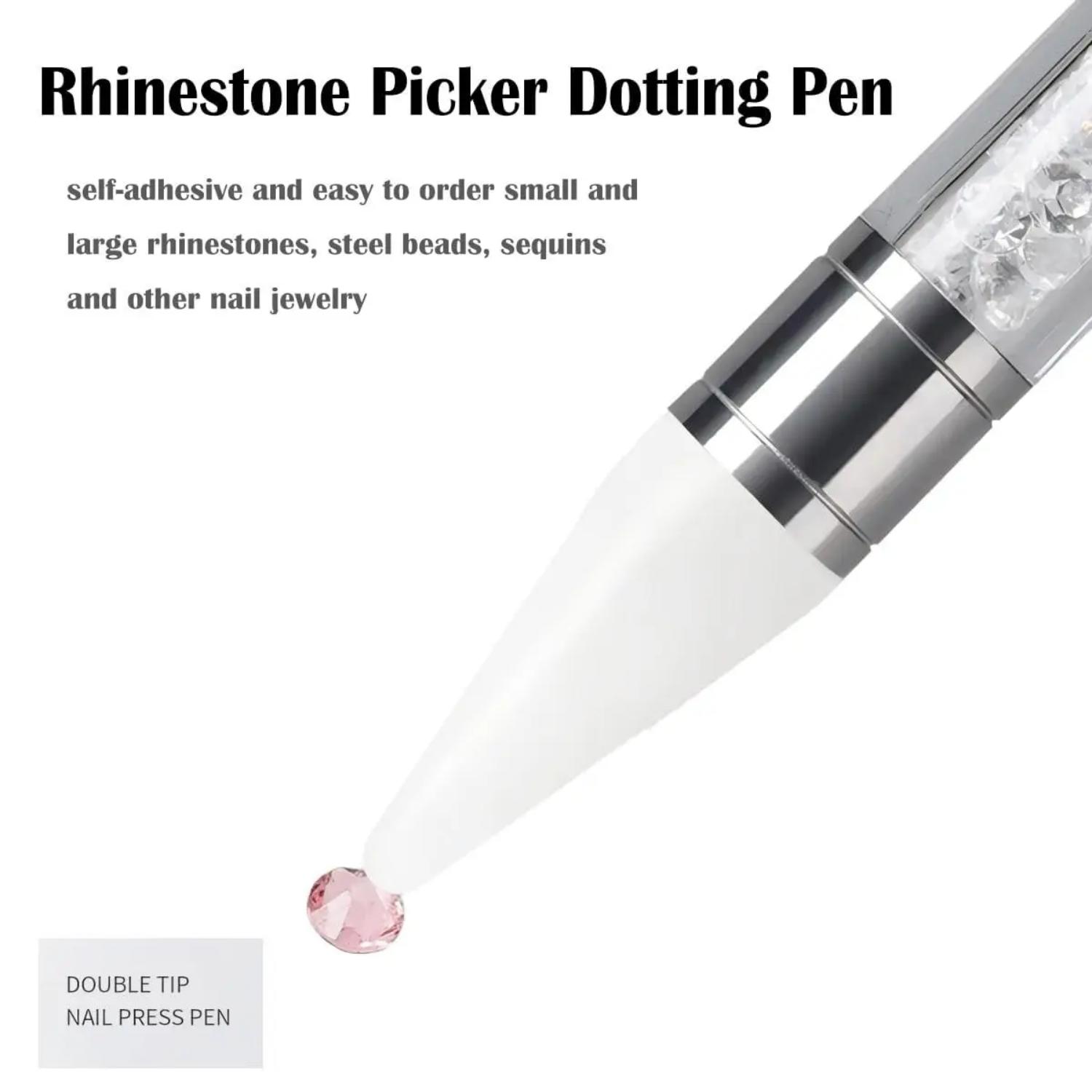 قلم شمع مزدوج الطرف لتحديد ووض - مراجعة Nail Art Dotting Tool وسعره