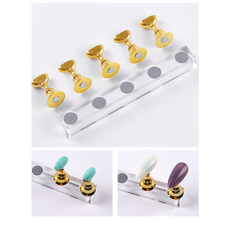 5/30 قطعة/المجموعة حامل الأظاف - مراجعة Nail Art Navy وسعره