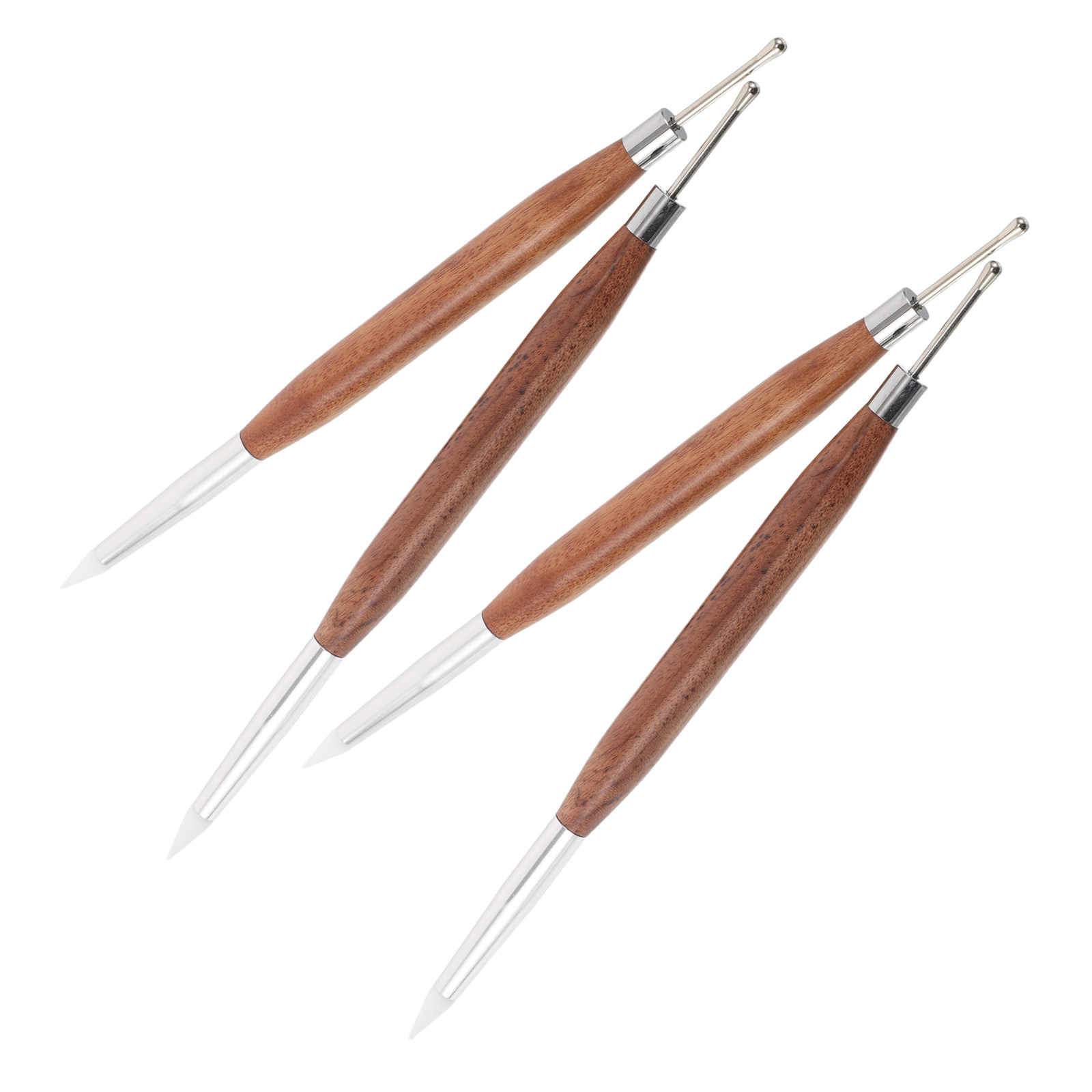 قطعتان من فرش رسم الأظافر مزدو - مراجعة Nail Art Dotting Tool وسعره