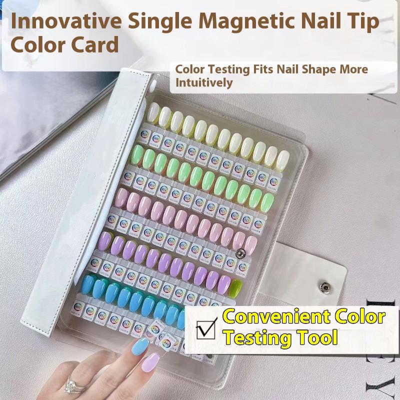 كتاب عينات ألوان الأظافر المغن - مراجعة Nail Art Navy وسعره