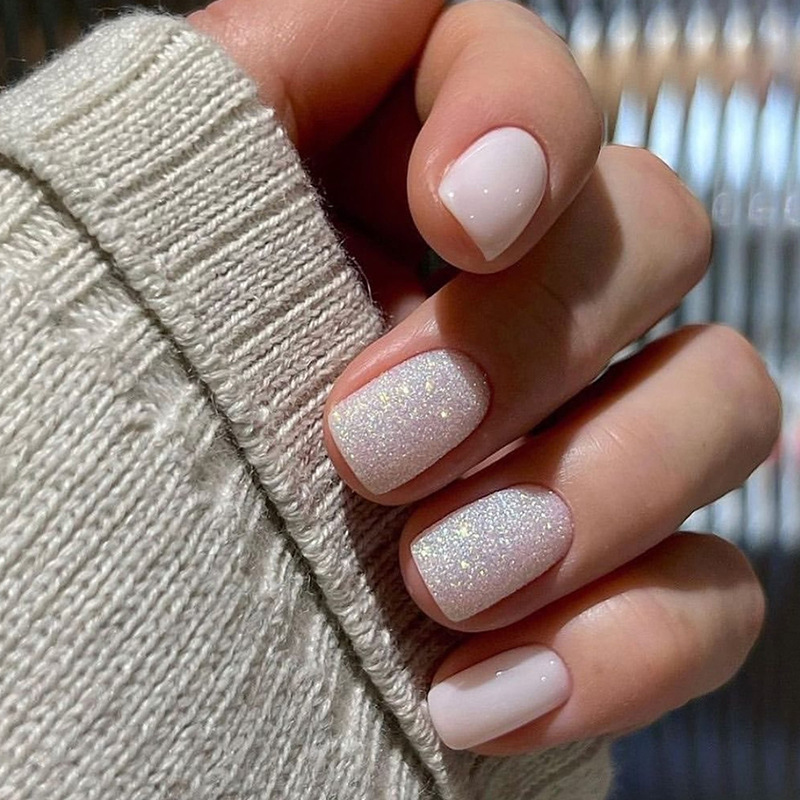 24 قطعة/مجموعة أظافر صناعية قص - مراجعة Nail Art French Nails وسعره