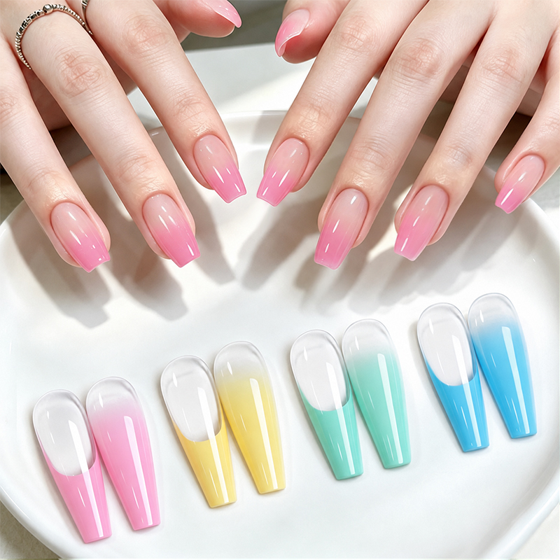 طلاء أظافر جل UR SUGAR باللون  - مراجعة Nail Art Ombre Pink وسعره
